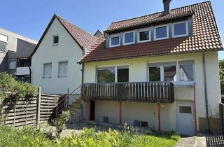 Haus kaufen in 73235 Weilheim, Älteres 1-2 Familienhaus mit Garten und Garage – mitten in der Stadt