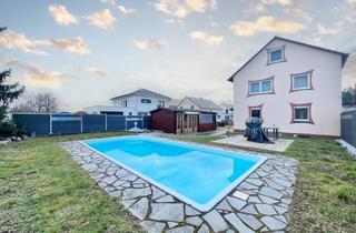 Haus kaufen in 63839 Kleinwallstadt, LUXUS-DOMIZIL AM MAIN Zweifamilienhaus mit Kino, Fitnessstudio und Sauna in Kleinwallstadt!