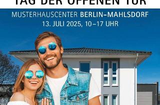 Haus kaufen in 12623 Mahlsdorf, Sonntag der 13. Juli, Tag der offenen Tür in Mahlsdorf von 10.00 - 17.00 Uhr