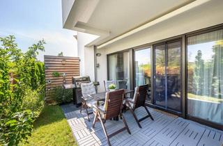 Wohnung kaufen in 81245 München, AIGNER-Stilvolle 3-Zimmerwohnung mit Garten in Pasing