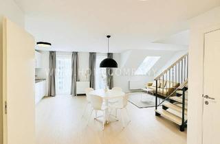 Wohnung mieten in 80636 München, Modern möbliertes 3-Zimmer-Apartment über 2 Levels mit Balkon