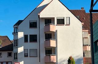 Wohnung mieten in Hauptstraße, 76855 Annweiler, Sofort beziehbare 3-Zi.-Wohnung mit Balkon & Weitblick, im Zentrum von Annweiler