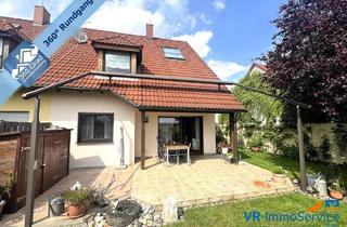Doppelhaushälfte kaufen in 90579 Langenzenn, Langenzenn - Perfekt für Ihre Familie! Großzügige Doppelhaushälfte mit wunderschönem Blick ins Grüne!