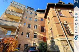 Wohnung kaufen in 04277 Connewitz, ++ Charmante 1,5-Zimmer-Dachgeschosswohnung mit Aufzug in denkmalgeschütztem Mehrfamilienhaus ++