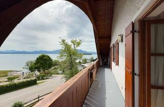 Wohnung kaufen in 83257 Gstadt, DG-Wohnung mit traumhaften Seeblick, nahe dem Badestrand