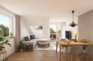 Wohnung kaufen in 88171 Weiler-Simmerberg, Über den Dingen leben - exklusive Dachgeschoss-Wohnung W24