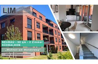 Wohnung mieten in Konradstraße 46, 47475 Kamp-Lintfort, Wohlfühlen im Neubau „Wohnen am Wandelweg“ – Barrierefreie 2-Zimmer-Wohnung mit SÜDBALKON