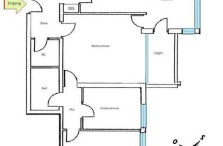 Wohnung mieten in 68519 Viernheim, Schöne helle 3,5 Zimmer Wohnung - bezugsfrei ab 1.10.2025