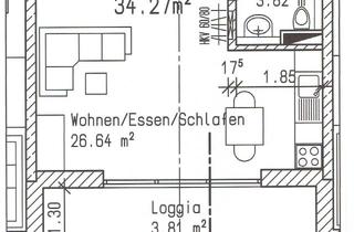 Wohnung mieten in Wallbergstr., 85570 Markt Schwaben, Helle 1 Zimmer Whg in KfW70 Energiesparhaus mit Balkon