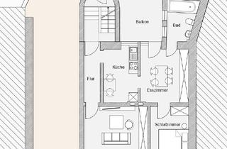 Wohnung mieten in Kühlweinstraße 18, 66333 Völklingen, Ansprechende und gepflegte 2,5-Zimmer-EG-Wohnung mit Balkon in Völklingen