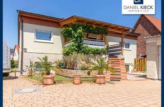 Haus kaufen in 64665 Alsbach-Hähnlein, Mediterrane Oase in Alsbach-Hähnlein: Freistehendes EFH im Bungalowstil auf großem Gartengrundstück