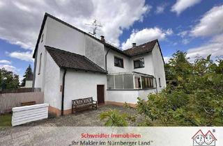 Doppelhaushälfte kaufen in 90552 Röthenbach, Preiswerte Doppelhaushälfte mit Anbau und Garten – bereit für neue Ideen in Röthenbach a.d.Pegnitz