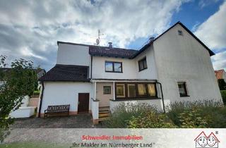 Doppelhaushälfte kaufen in 90552 Röthenbach, Preiswerte Doppelhaushälfte mit Anbau und Garten – bereit für neue Ideen in Röthenbach a.d.Pegnitz