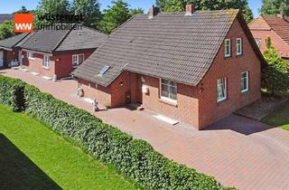 Haus kaufen in 26849 Filsum, Zwei Häuser – ein Angebot: Stilvolles Wohnen mit vielen Möglichkeiten in Filsum-Stallbrüggerfeld