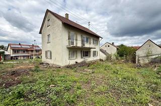 Haus kaufen in Bergstr. 12, 74257 Untereisesheim, Charmantes Wohnhaus mit großem Grundstück – Sanierungsobjekt mit Potenzial oder Neubau