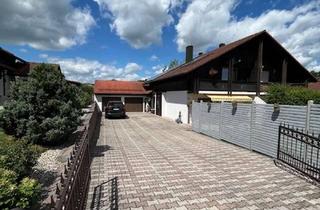 Doppelhaushälfte kaufen in 84367 Tann, RESERVIERT! Doppelhaushälfte mit Doppelgarage, Balkon, 2 Terrassen & Gartenhaus – Ihr neues Zuhause!
