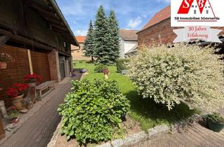 Haus kaufen in 99625 Beichlingen, Gepflegtes, einzugsbereites, liebevolles Anwesen in Altenbeichlingen, ideal für Handwerker mit Lager