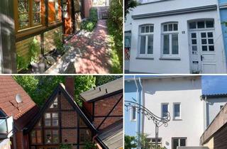 Haus kaufen in Heiligengeiststraße 15 und 15a, 23843 Bad Oldesloe, Ensemble aus Stadthaus und Fachwerkhaus im historischen Altstadtkern von Bad Oldesloe