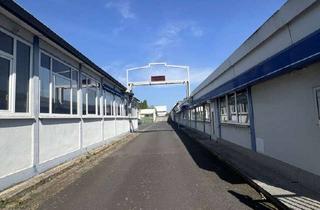 Gewerbeimmobilie kaufen in 65555 Limburg, Produktionshalle mit Bürogebäude, Lagerflächen und Garagen in Limburg-Offheim
