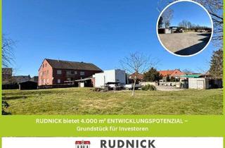 Grundstück zu kaufen in 31515 Wunstorf, RUDNICK bietet 4.000 m² ENTWICKLUNGSPOTENZIAL – Grundstück für Investoren