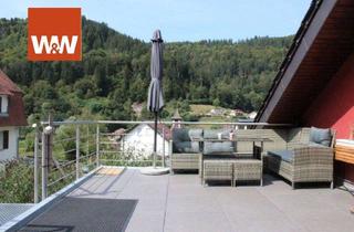 Wohnung kaufen in 75365 Calw, Charmante, moderne Dachgeschosswohnung mit Weitblick und großem Balkon - derzeit vermietet -