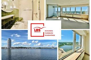 Wohnung kaufen in 24837 Schleswig, Traumhafte Aussicht! 2-Zimmer-Apartment mit Loggia im Wikingturm 21. OG
