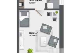 Wohnung kaufen in 34613 Schwalmstadt, Attraktives Rendite-DG-Apartment: Sorglos investieren dank zuverlässiger Mietverwaltung