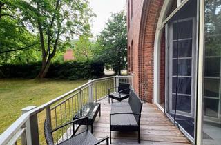 Wohnung mieten in Parkstraße 26, 14913 Jüterbog, Tolle 3-Zimmer-Maisonette im Erdgeschoss mit großer Terrasse, EBK & Wanne