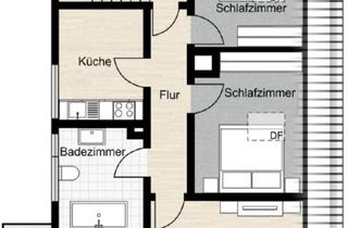 Wohnung mieten in 77749 Hohberg, Freundliche und gepflegte 4-Raum-Wohnung mit Loggia in Hohberg