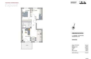 Wohnung mieten in Gerstenweg, 71739 Oberriexingen, Wohlfühlzone: Geräumige 3-Zimmer-Wohnung mit offener Küche