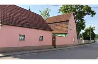 Haus kaufen in Borxleber Straße, 06528 Riethnordhausen, Haus mit kleinem Hof, Nebengebäude und Garage