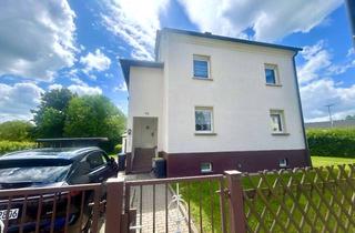 Haus kaufen in 07570 Weida, Wohntraum für die ganze Familie - Zweifamilienhaus mit tollem Grundstück in Weida