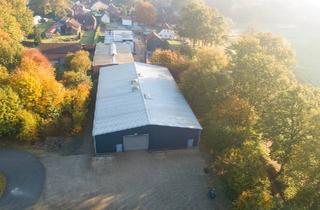 Gewerbeimmobilie mieten in Groß Eilstorf 47a, 29664 Walsrode, Moderne Gewerbehalle mit großzügiger Freifläche bei Walsrode
