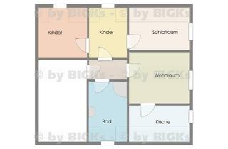 Wohnung mieten in 98544 Zella-Mehlis, BIGKs - Zella-Mehlis: 4 Zimmer Wohnung ,separate Küche, Wannen u. Duschbad, Garten (-;)