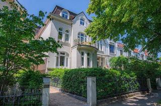 Immobilie mieten in Erikastraße xx, 20251 Eppendorf, Repräsentative möblierte Wohnung über 2 Ebenen in Altbauvilla in HH Eppendorf