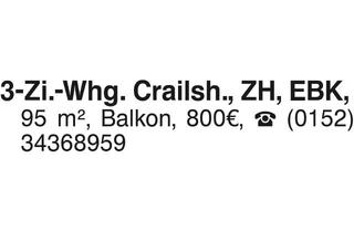 Wohnung mieten in 74564 Crailsheim, 3-Zi.-Whg. Crailsheim