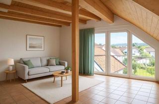 Wohnung kaufen in 64807 Dieburg, Charmante 2,5-Zimmer-Dachgeschosswohnung mit ausgebautem Spitzboden in Dieburg