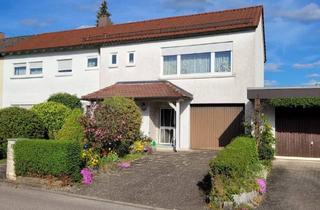 Doppelhaushälfte kaufen in 74564 Crailsheim, Crailsheim - Doppelhaus mit Anbau und großem Garten zentral in Crailsheim zu verkaufen geeignet für 2 Familien