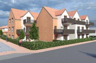 Wohnung kaufen in 49757 Werlte, Werlte - Keine Käuferprovision - Dachgeschosswohnung mit Dachterrasse in zentrumsnaher Lage