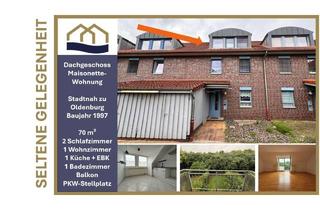 Wohnung kaufen in Röbeler Straße 3a, 26203 Wardenburg, Ihr neues Zuhause: Charmante Maisonette-Wohnung in Wardenburg mit 70 m²,Balkon und modernem Komfort!