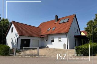 Wohnung kaufen in 91611 Lehrberg, Attraktive 5-Zimmer-Wohnung gleich einer Doppelhaushälfte mit Garage und Carport im schönen Lehrberg
