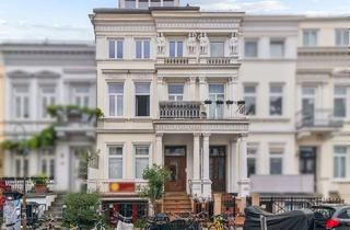 Wohnung kaufen in 28203 Fesenfeld, Zwei Wohnungen mit Dachterrasse in historischem Altbremer Reihenhaus im Herzen von Bremen