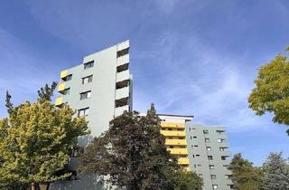 Wohnung kaufen in 64546 Mörfelden-Walldorf, Wohnen mit Charme! Gepflegte Balkonwohnung mit markanter Grundrissgestaltung im Herzen von Walldorf