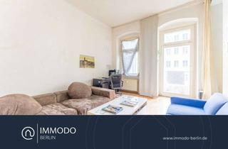 Wohnung kaufen in 13187 Pankow, ✨ Licht, Charme & Lage – 1-Zimmer-Altbautraum mit Balkon& EBK im beliebten Florakiez