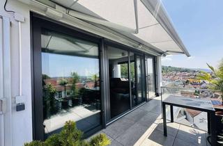 Penthouse kaufen in 69221 Dossenheim, Exklusives Penthouse in Bestlage von HD-Dossenheim: Weitblick,2-TG-Stellplätze und direktem Aufzug
