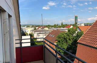 Wohnung mieten in 70736 Fellbach, schöne 3-Zimmer-Wohnung (WG-geeignet) mit schönem Blick und Balkon über den Dächern Fellbachs
