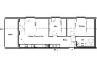 Wohnung mieten in Bauhofstraße, 91341 Röttenbach, 3 Zimmer Wohnung - Wohnberechtigungsschein EK 3 unabdingbar!