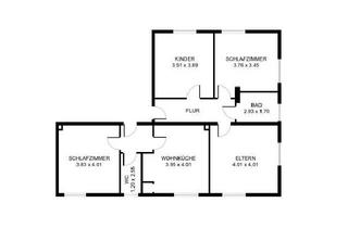 Wohnung mieten in 31089 Duingen, Sonnige Wohnung mit ca. 84 m² im 1. OG in Marienhagen/Duingen