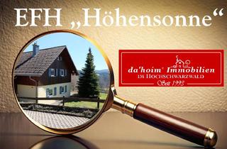 Einfamilienhaus kaufen in 79868 Feldberg, Einfamilienhaus „Höhensonne“ in Feldberg