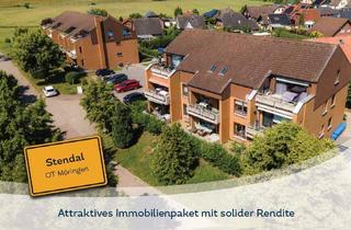 Mehrfamilienhaus kaufen in Lindenallee 5,7,9, 39576 Möringen, Investorenpaket: Zwei Mehrfamilienhäuser mit 20 Wohneinheiten in Stendal-Möringen
